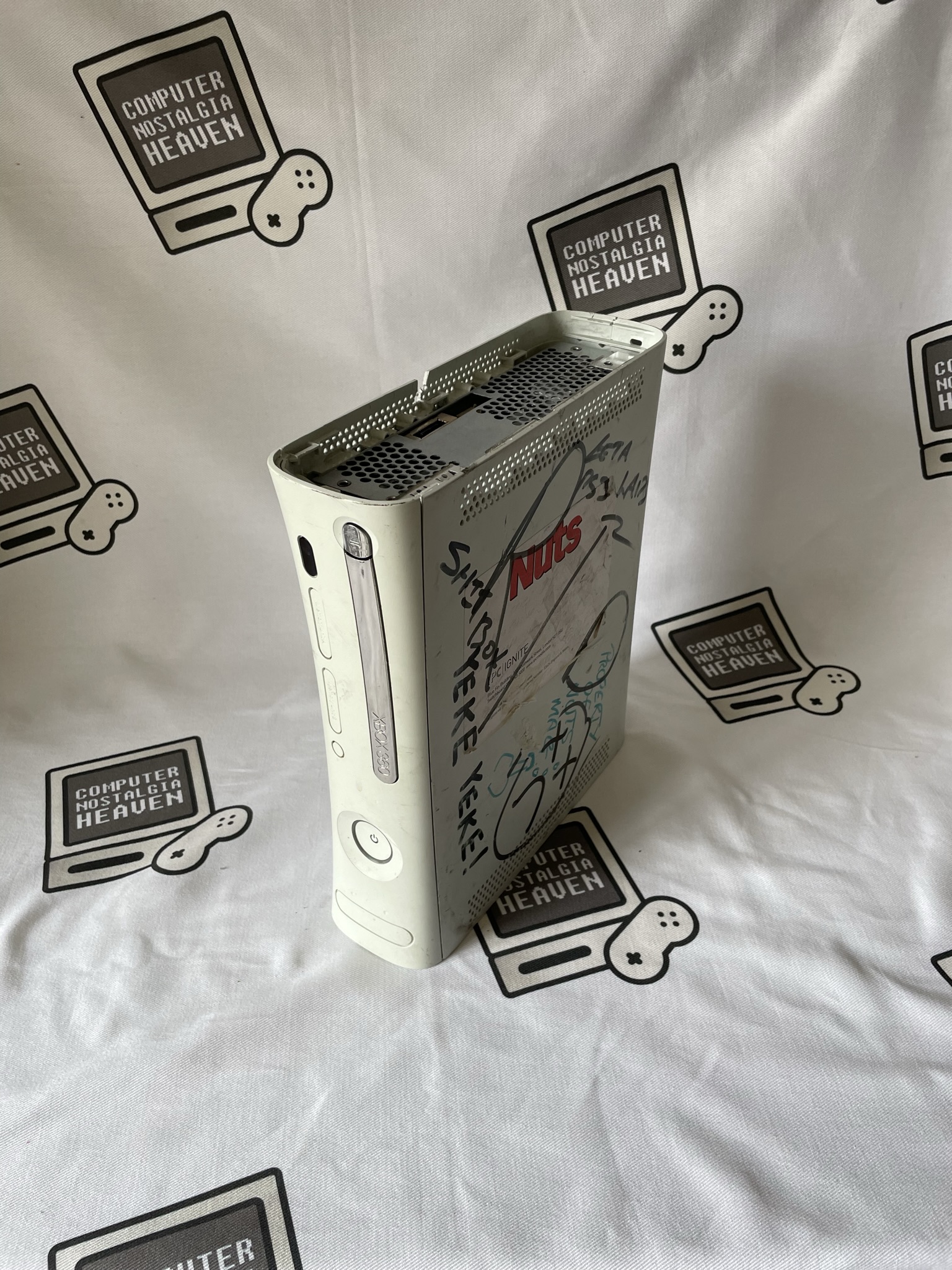 Xbox 360 Zephyr development kit belonging to Nuts magazine