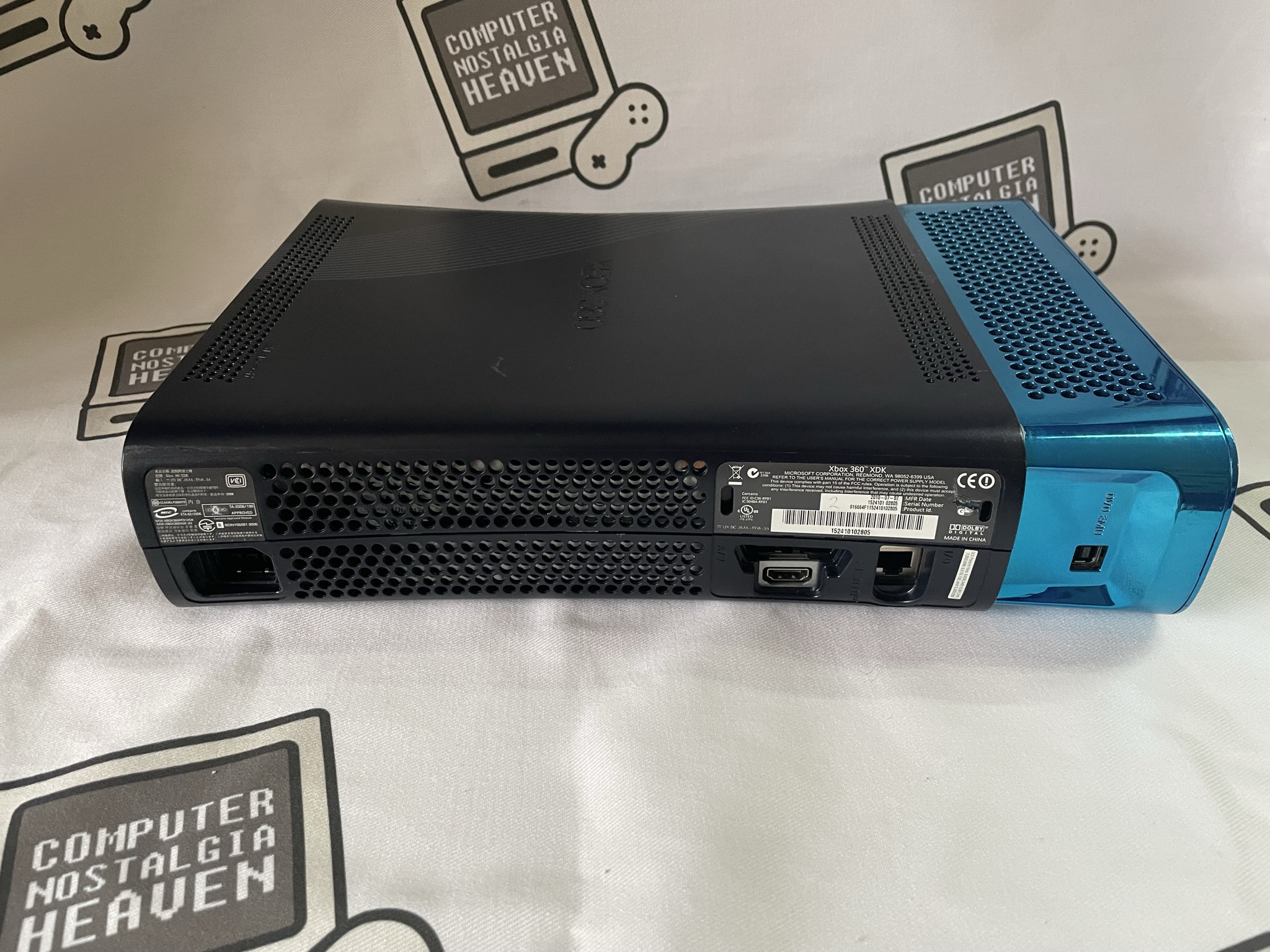 Xbox 360 Xdk GB development kit Blue  ( XNA Expo Trilby)  Not banded